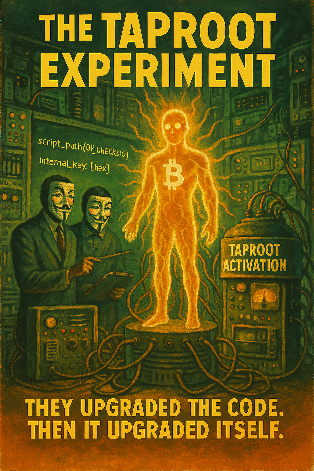Taproot Poster The Anonium 21